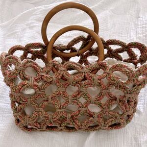 Shiraleah Woven Estrella Bag Multicolor